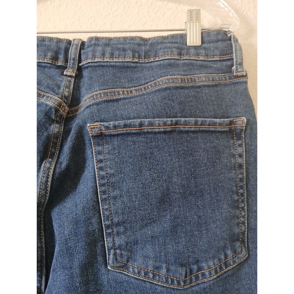 Old Navy Women’s Jeans 14 Tall High Rise Curvy O.G Straight Button Fly - Picture 10 of 16